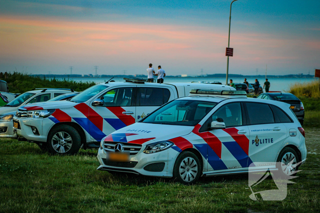 Grote zoekactie nadat getuigen iets uit de lucht zien vallen