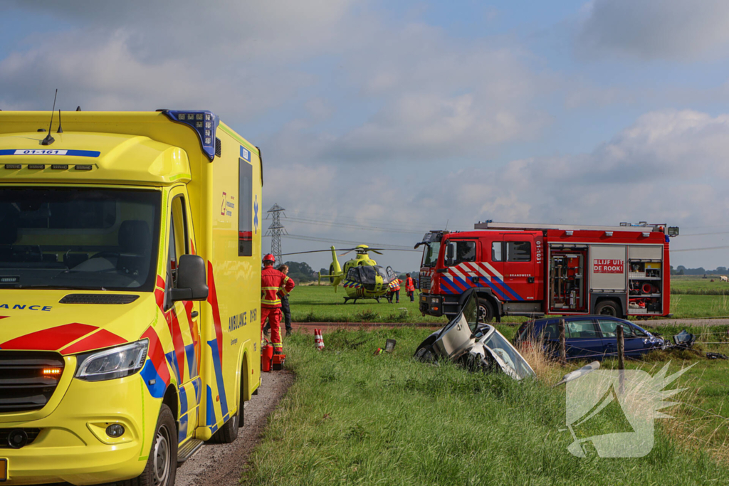 Traumateam ingezet voor voertuigen te water