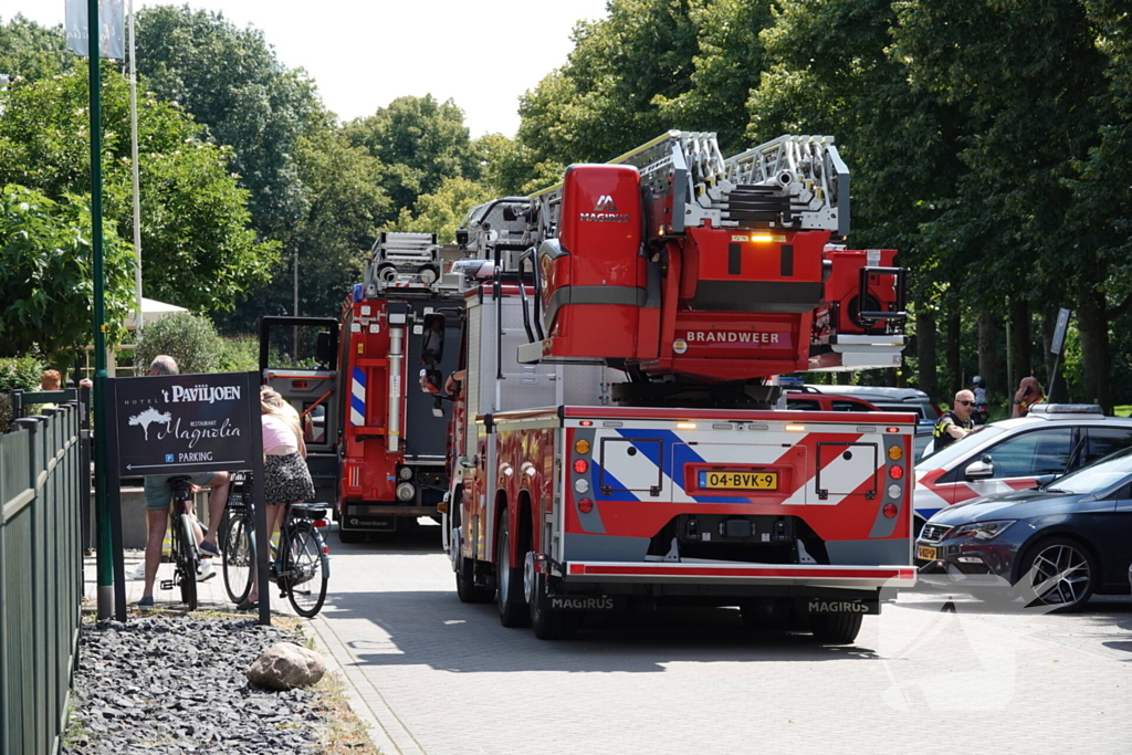 Hotel ontruimd vanwege brandmelding