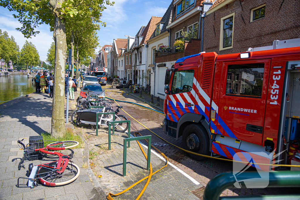 Woning aangetast door voertuigbrand