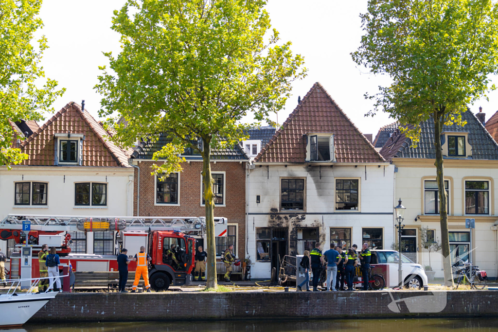 Woning aangetast door voertuigbrand