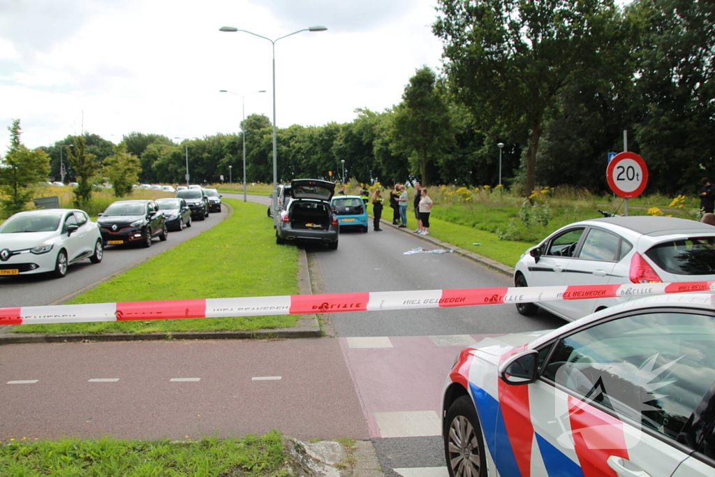 Persoon op fatbike aangereden door automobilist, traumateam opgeroepen