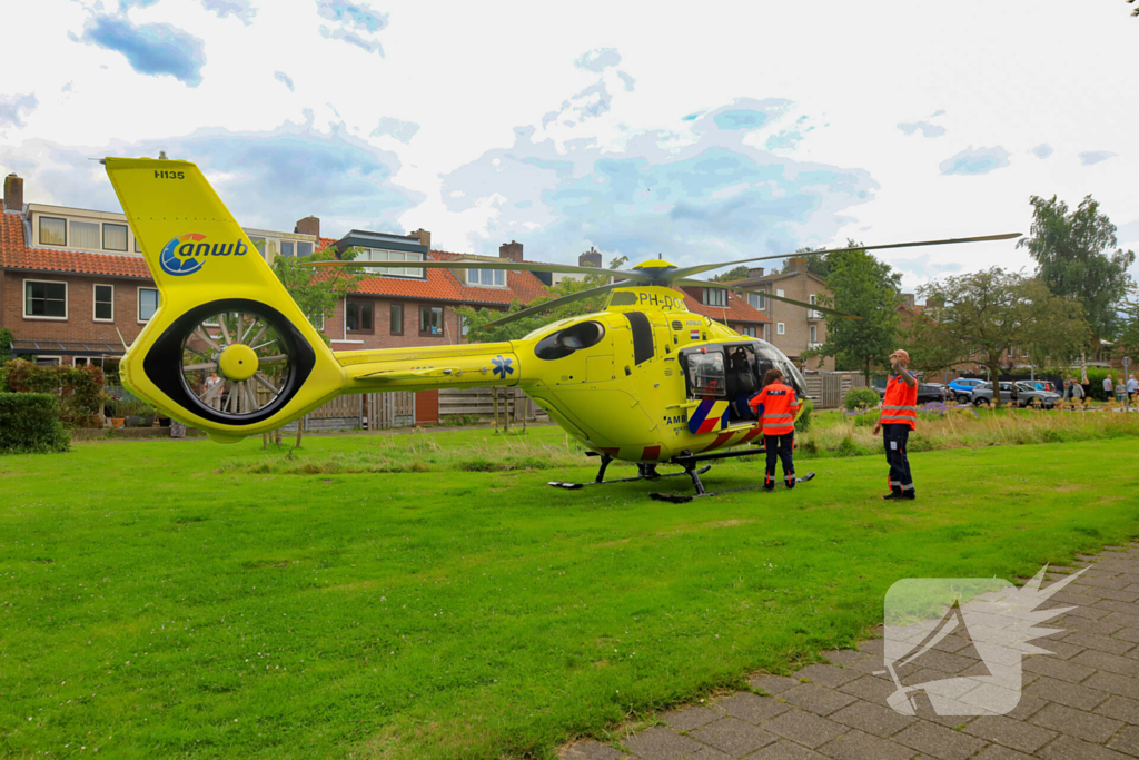 Traumateam ingezet voor ongeval in woonwijk