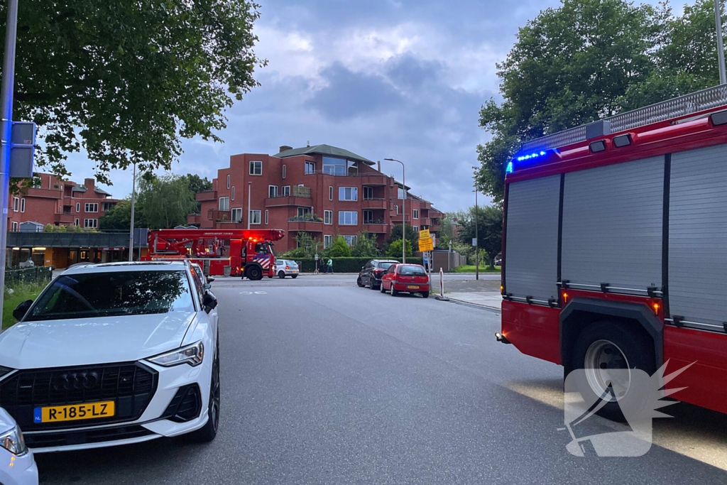 Elektrische fiets in brand op vierde etage