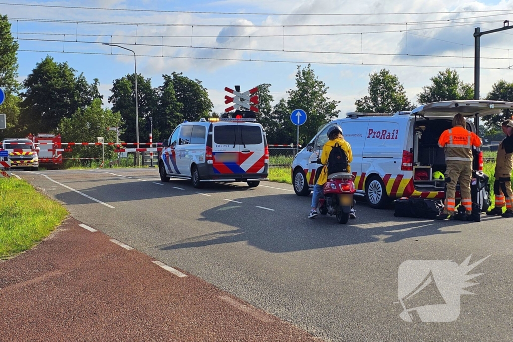 Geen treinverkeer door aanrijding met persoon