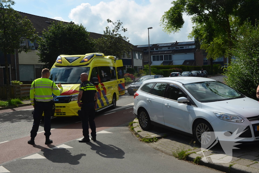 Flinke schade bij aanrijding met auto