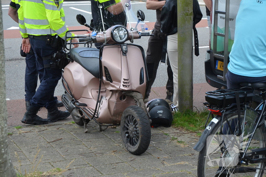 Flinke schade bij aanrijding met auto