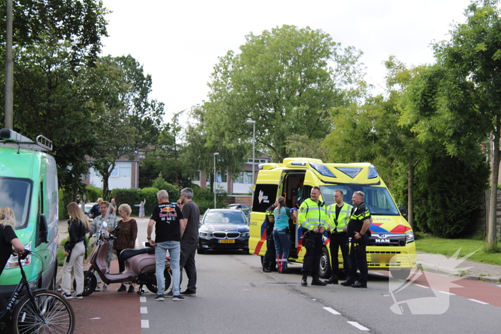 Flinke schade bij aanrijding met auto