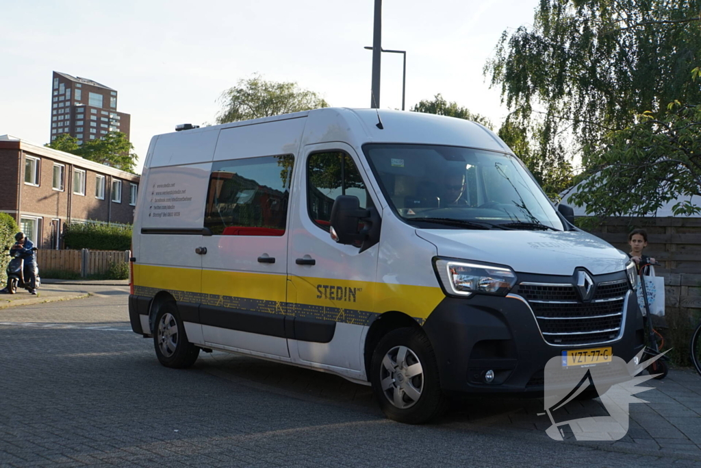 Werkzaamheden veroorzaken gaslek in voortuin