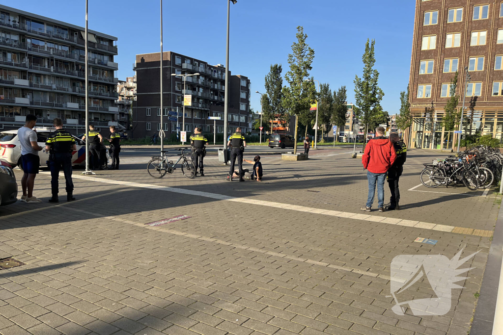 Politie-inzet na conflict op straat