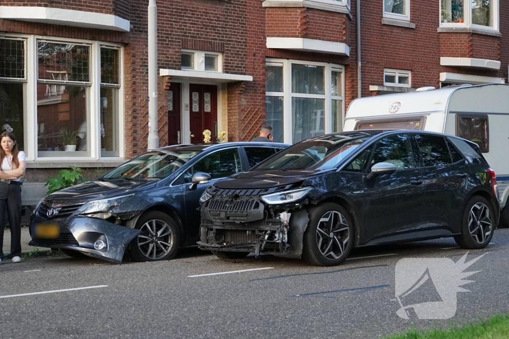 Grote schade na aanrijding met motorrijder