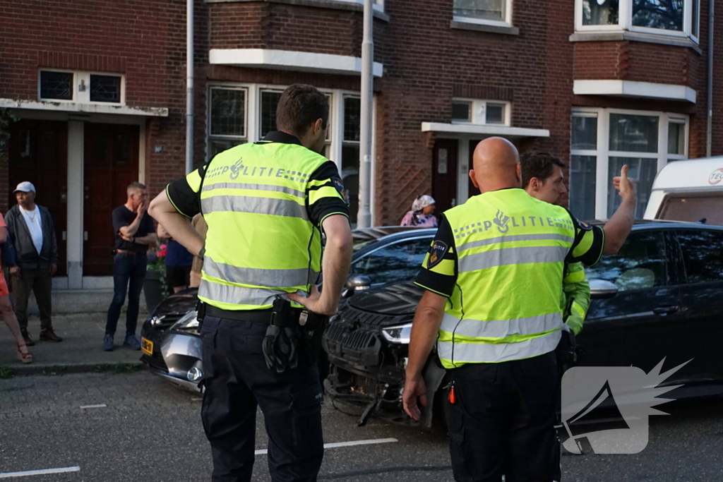 Grote schade na aanrijding met motorrijder