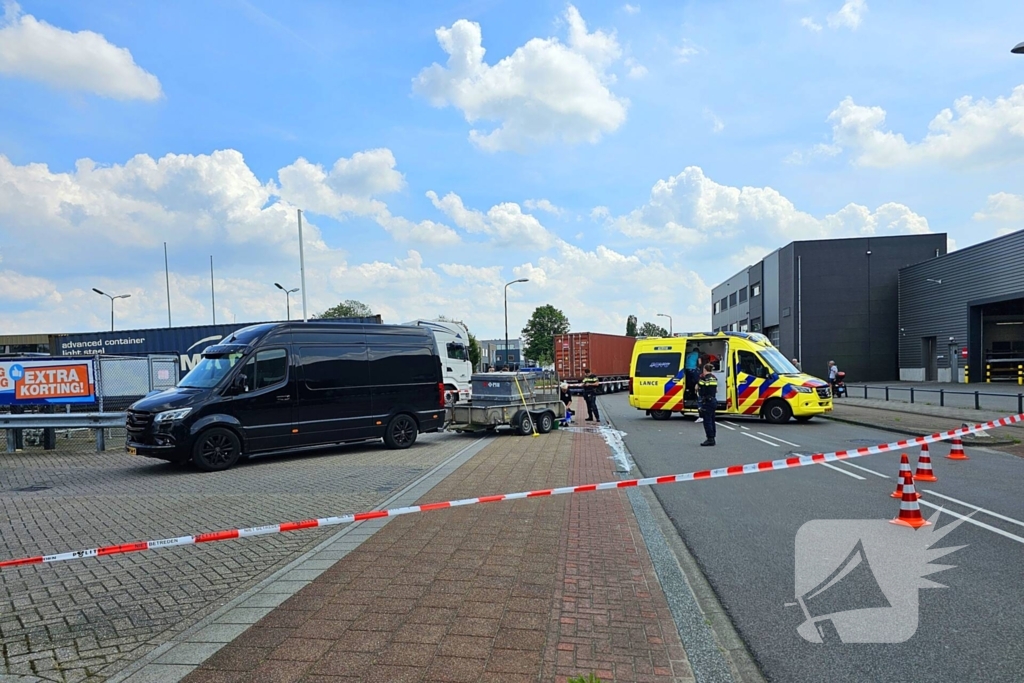 Scooterrijder gewond bij verkeersongeval