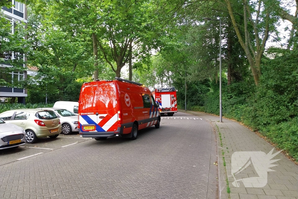 Brandweer onderzoekt gaslucht in woning