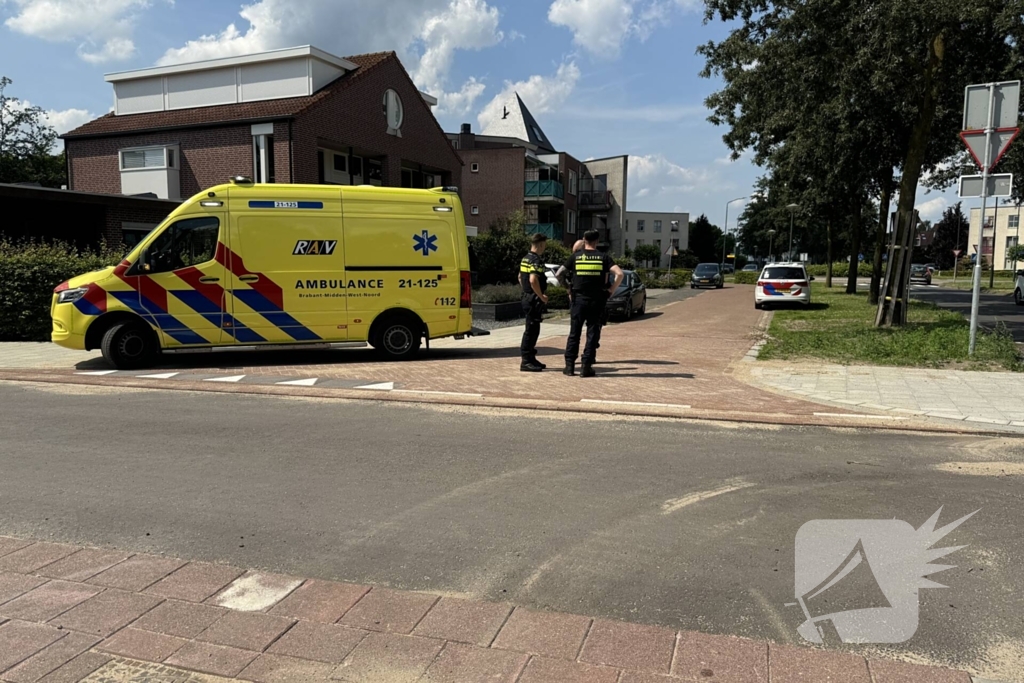 Wielrenner komt hard ten val, traumateam opgeroepen