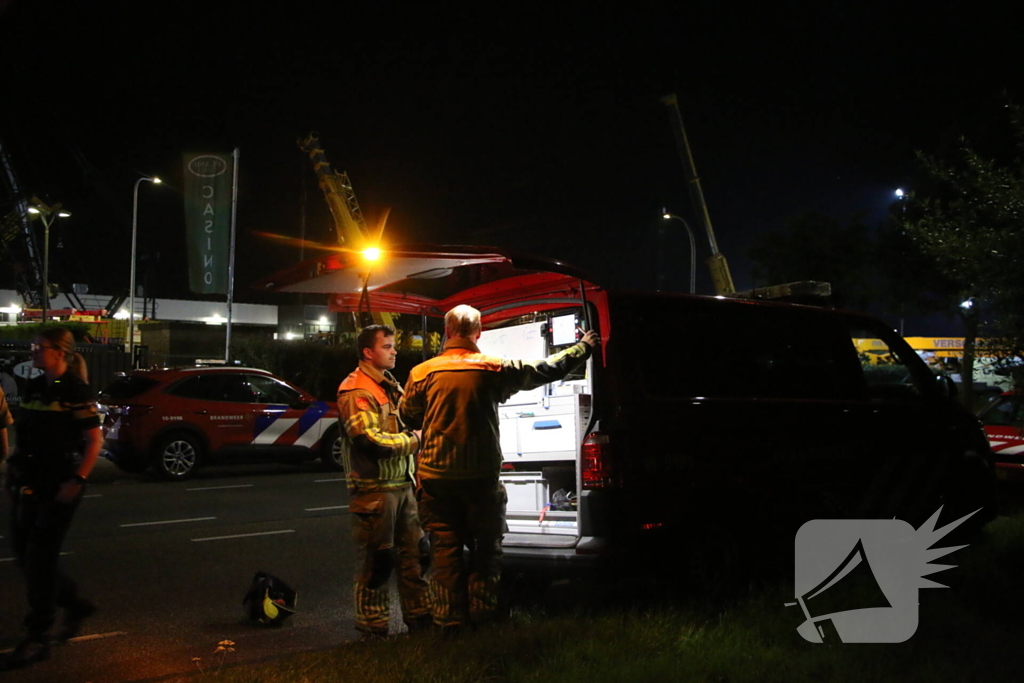 Schuur verwoest door uitslaande brand