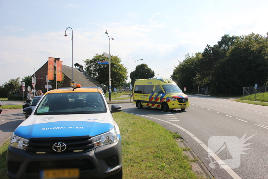 Fietser zwaargewond na ongeval