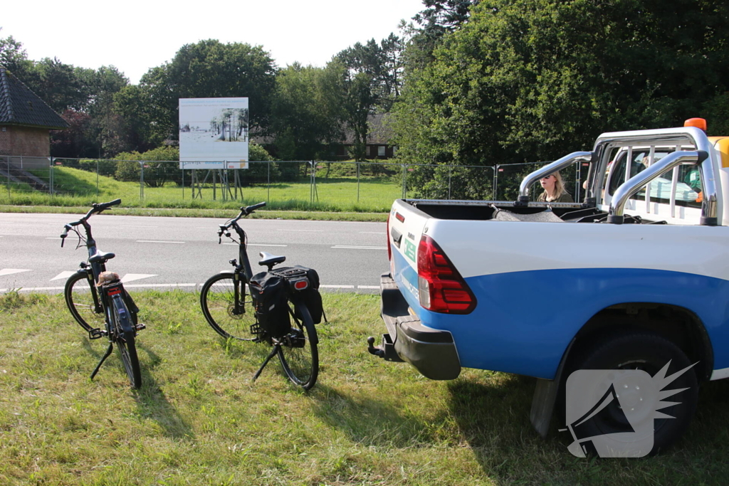 Fietser zwaargewond na ongeval