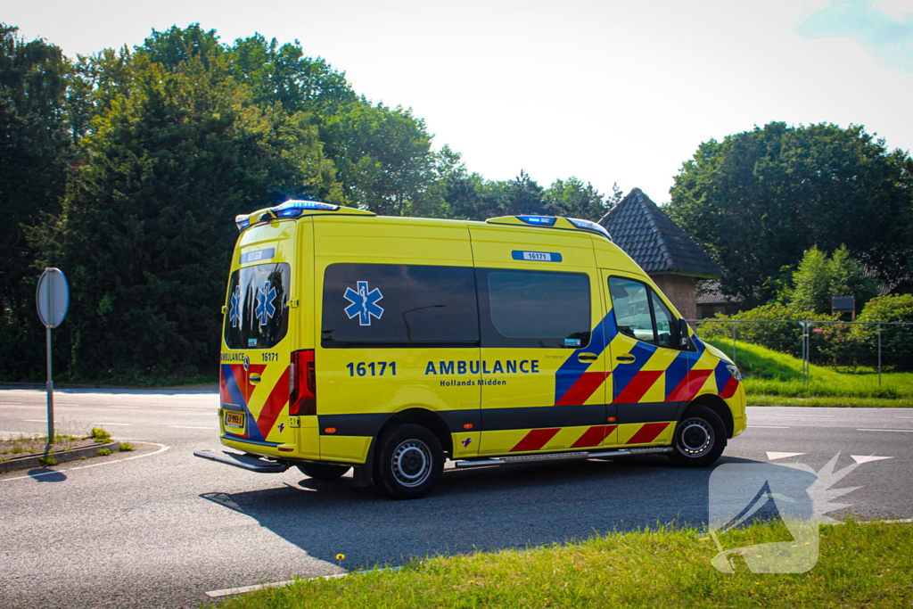 Fietser zwaargewond na ongeval