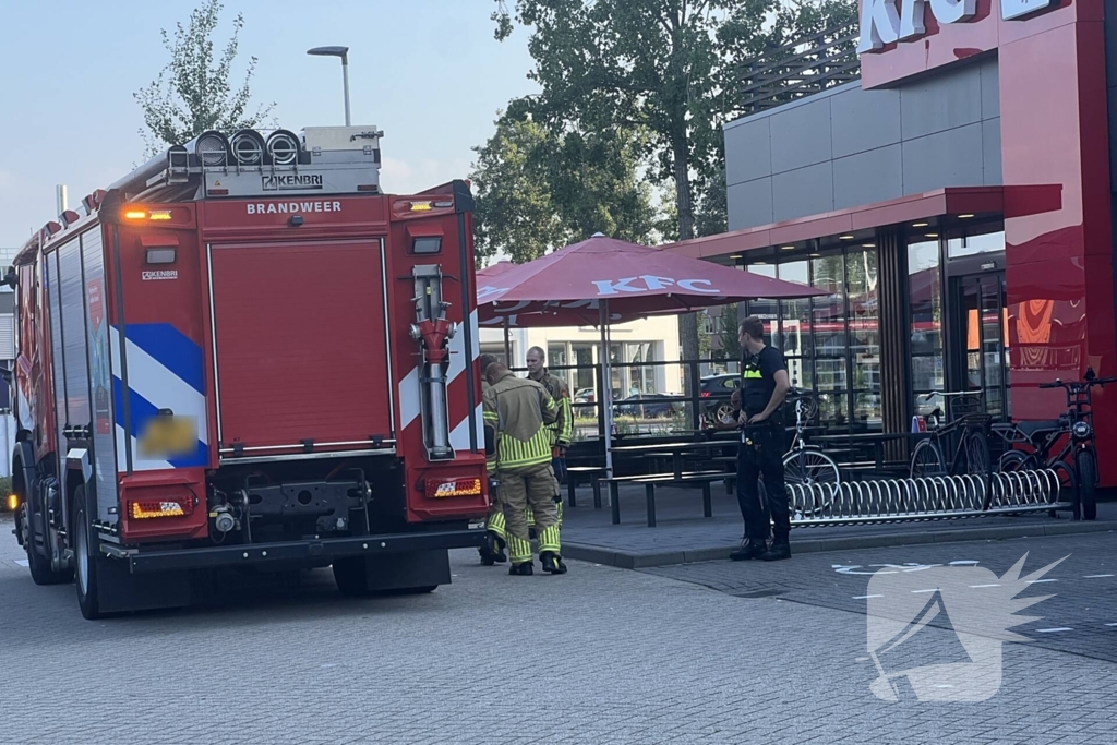 KFC ontruimd na koolmonoxide lekkage