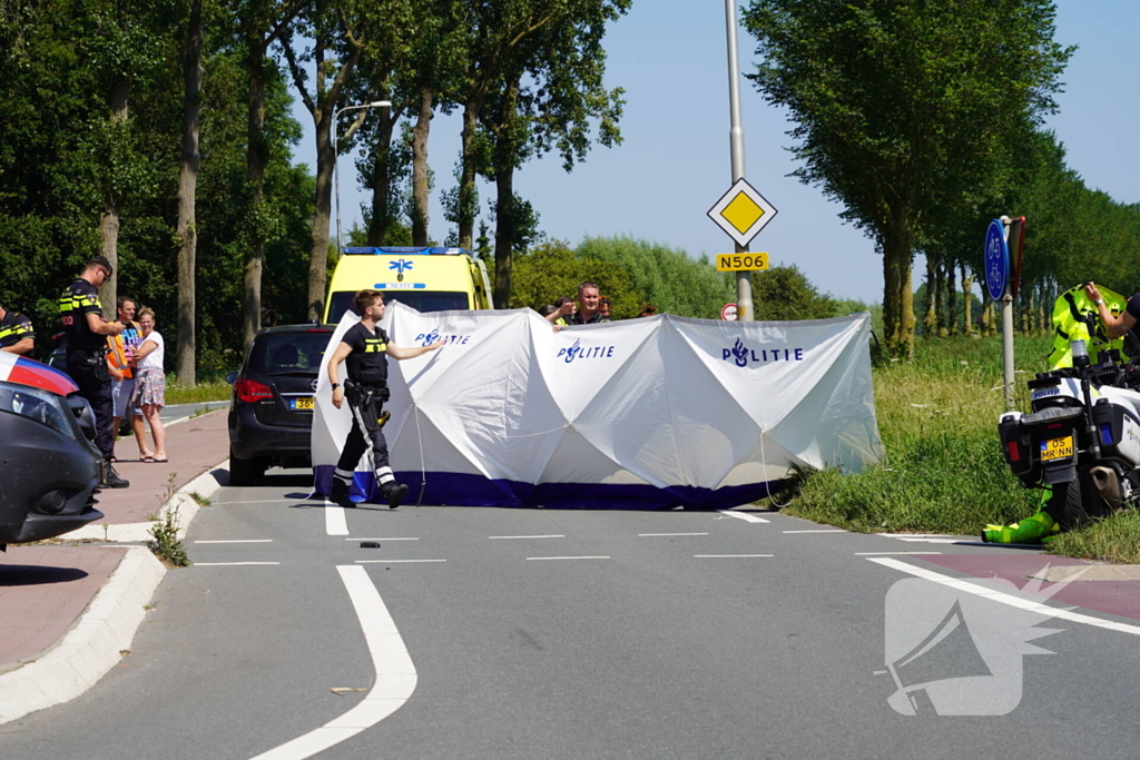 86-jarige fietser overleden bij aanrijding