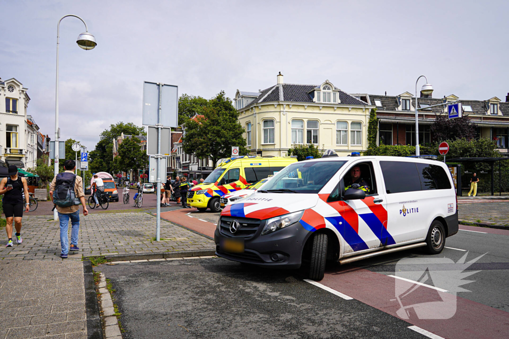 Fietser onderuit door slecht wegdek