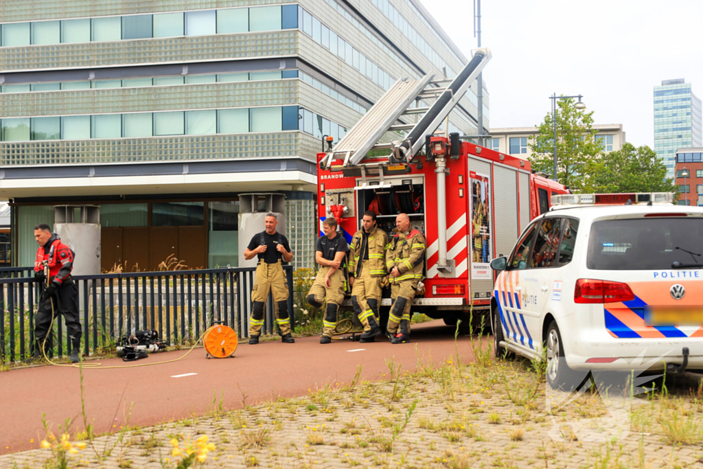 Hulpdiensten groots ingezet voor persoon te water