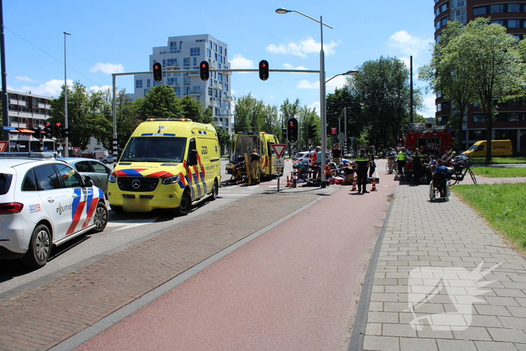 Hulpdiensten groots ingezet waaronder een traumateam