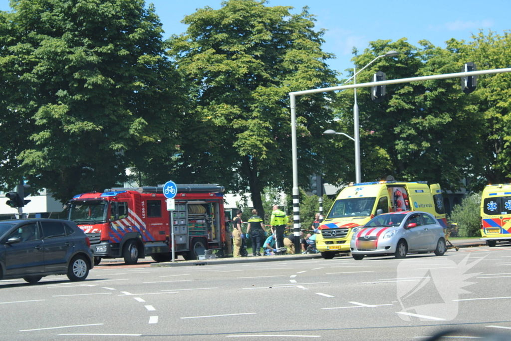 Hulpdiensten groots ingezet waaronder een traumateam