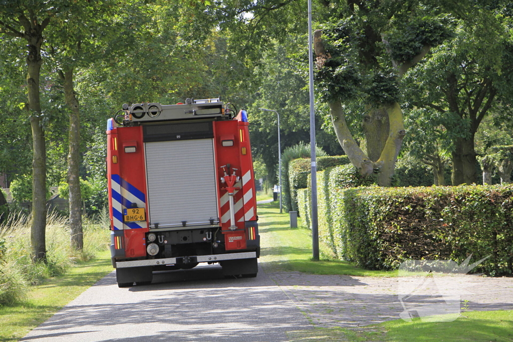 Vuurtje stoken zorgt voor rookontwikkeling