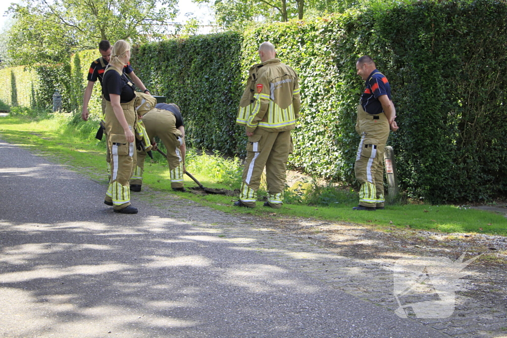 Vuurtje stoken zorgt voor rookontwikkeling