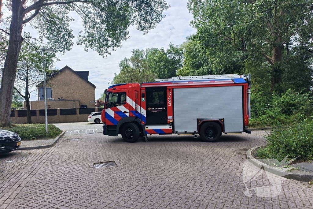 Brandweer ingezet voor brand op balkon