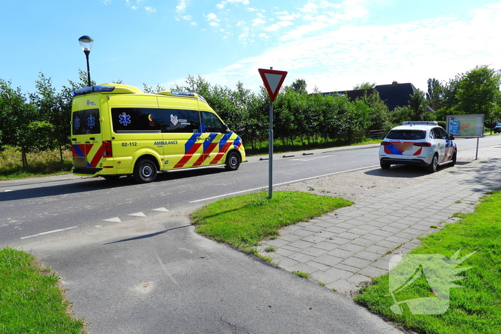 Fietser gewond bij botsing met andere fietser