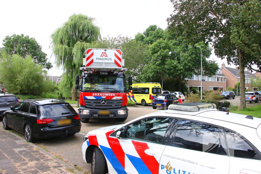 Hulpdiensten ingezet voor steppen naast sloot