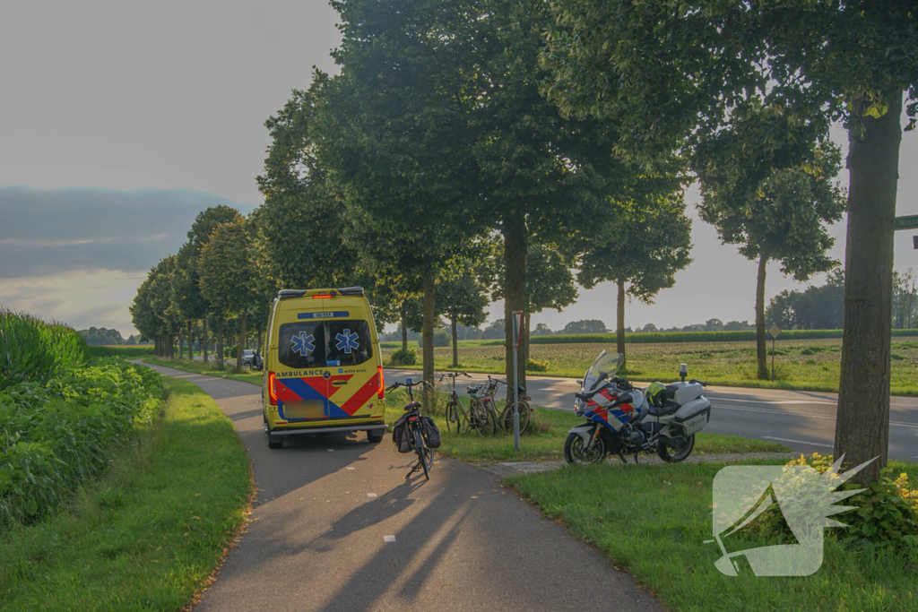 Fietser in botsing met automobilist