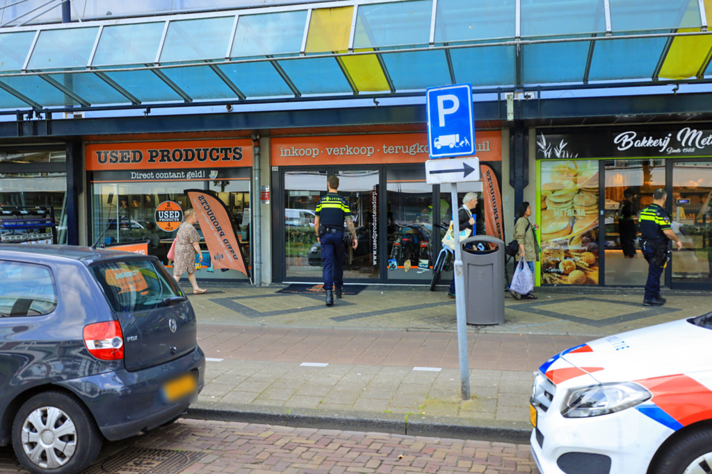 Weer een overval op winkel Used Products