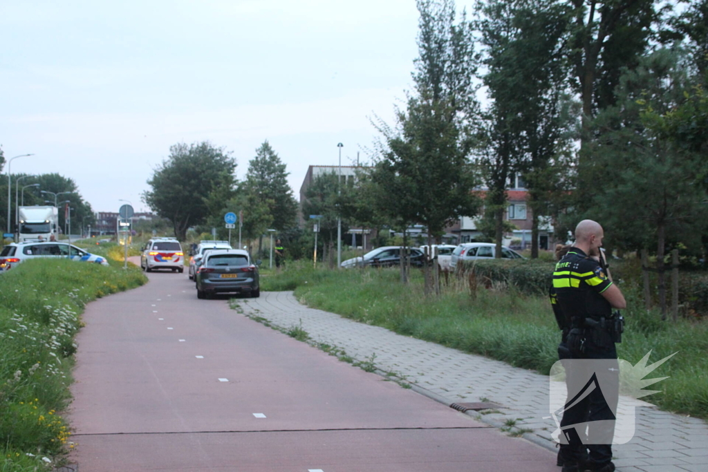 Grote politieinzet bij appartementencomplex