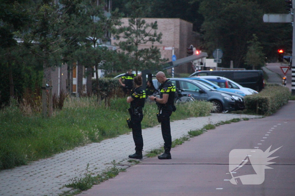 Grote politieinzet bij appartementencomplex