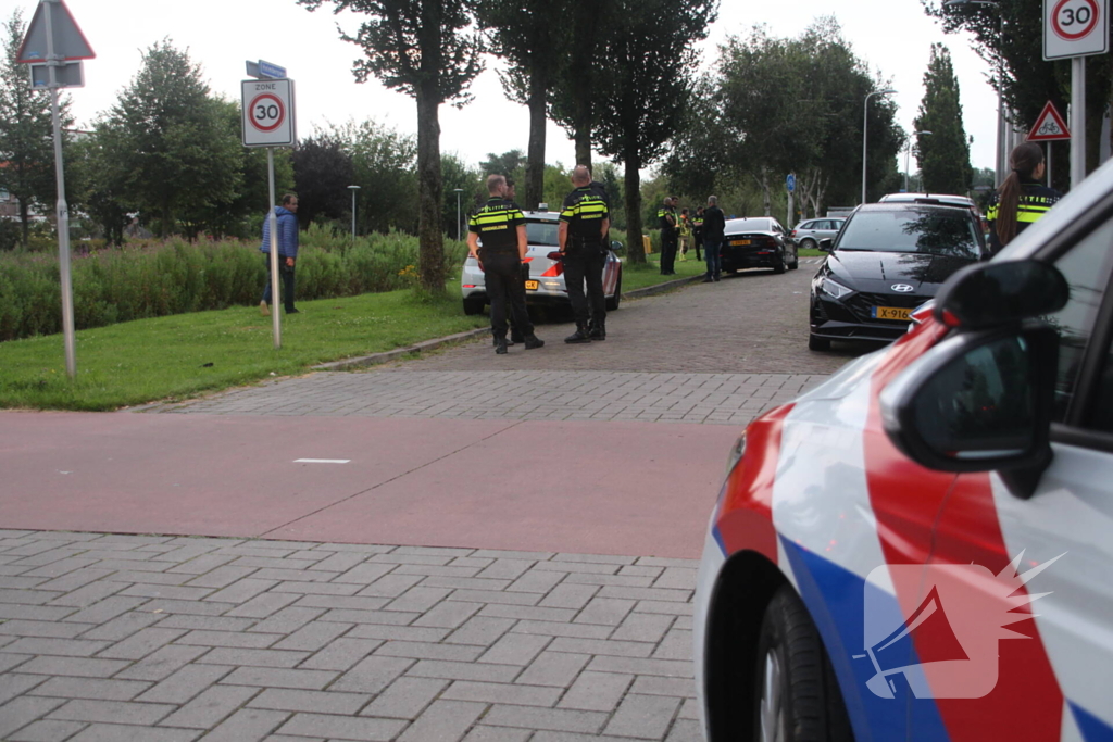 Grote politieinzet bij appartementencomplex