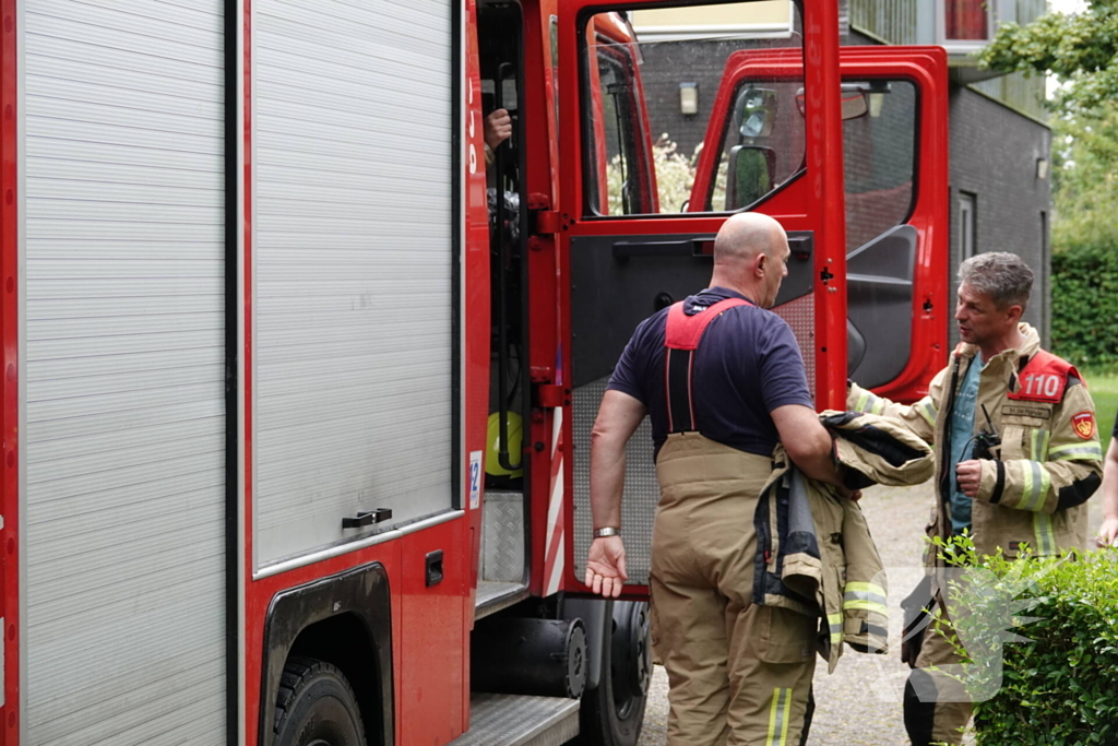 Loempia in magnetron zorgt voor rookontwikkeling en brandweer inzet