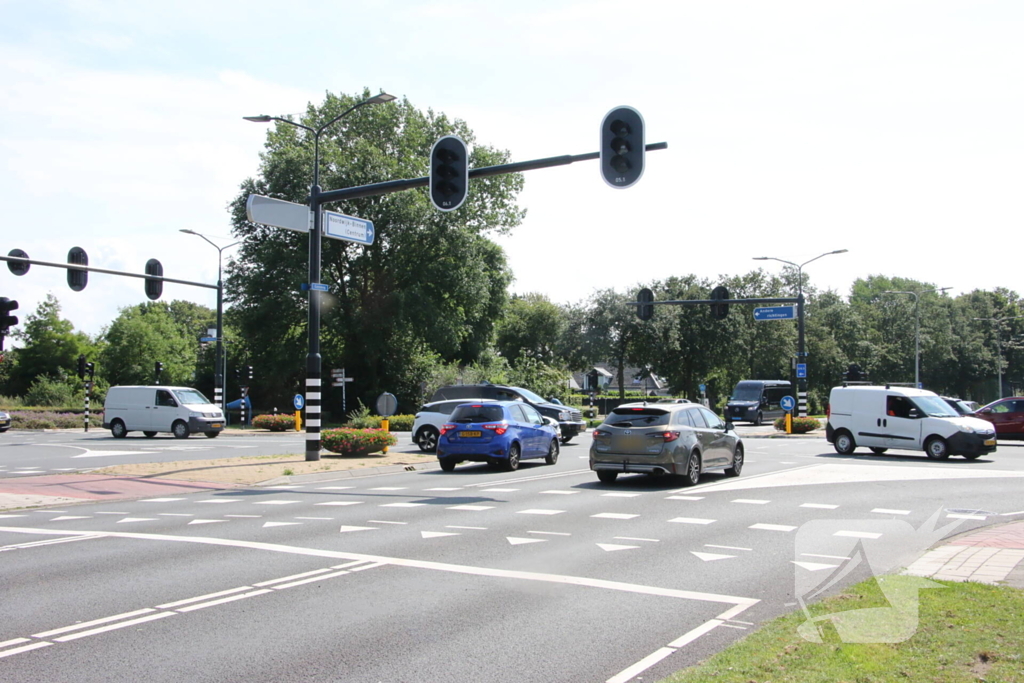 Chaos op kruising na uitvallen verkeerslichten