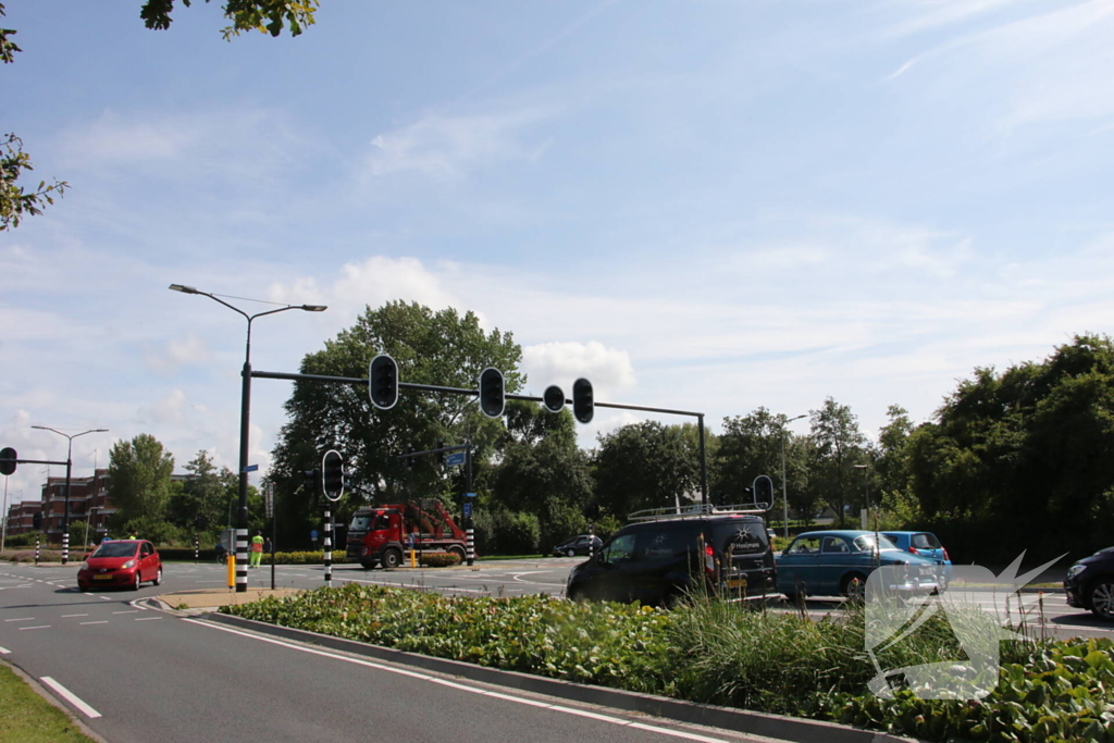 Chaos op kruising na uitvallen verkeerslichten