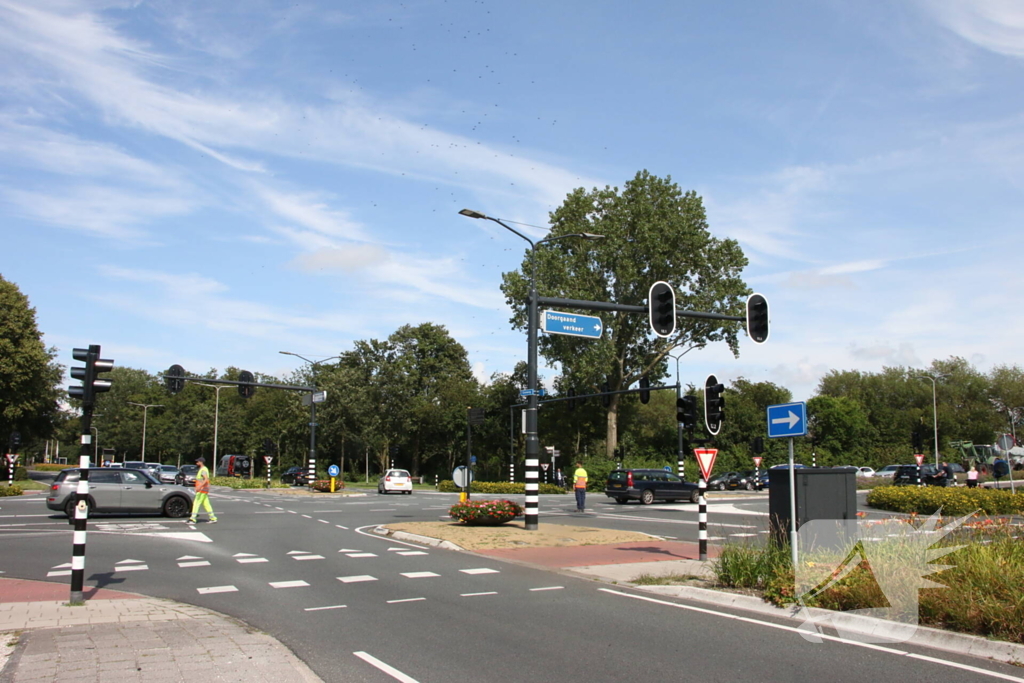 Chaos op kruising na uitvallen verkeerslichten