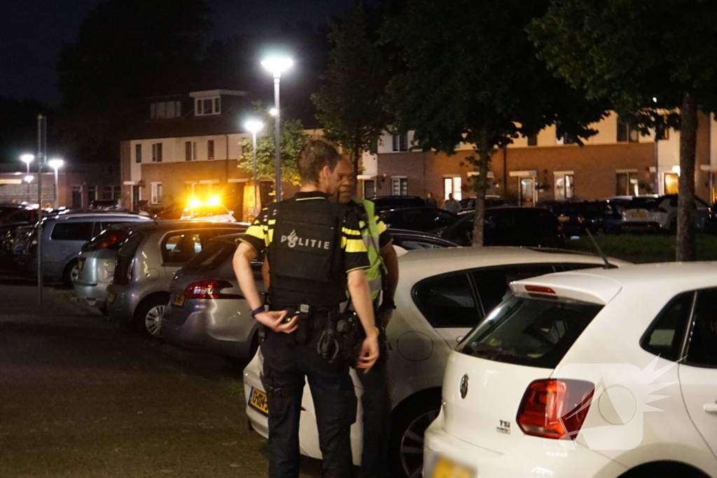 Explosie bij voordeur appartement