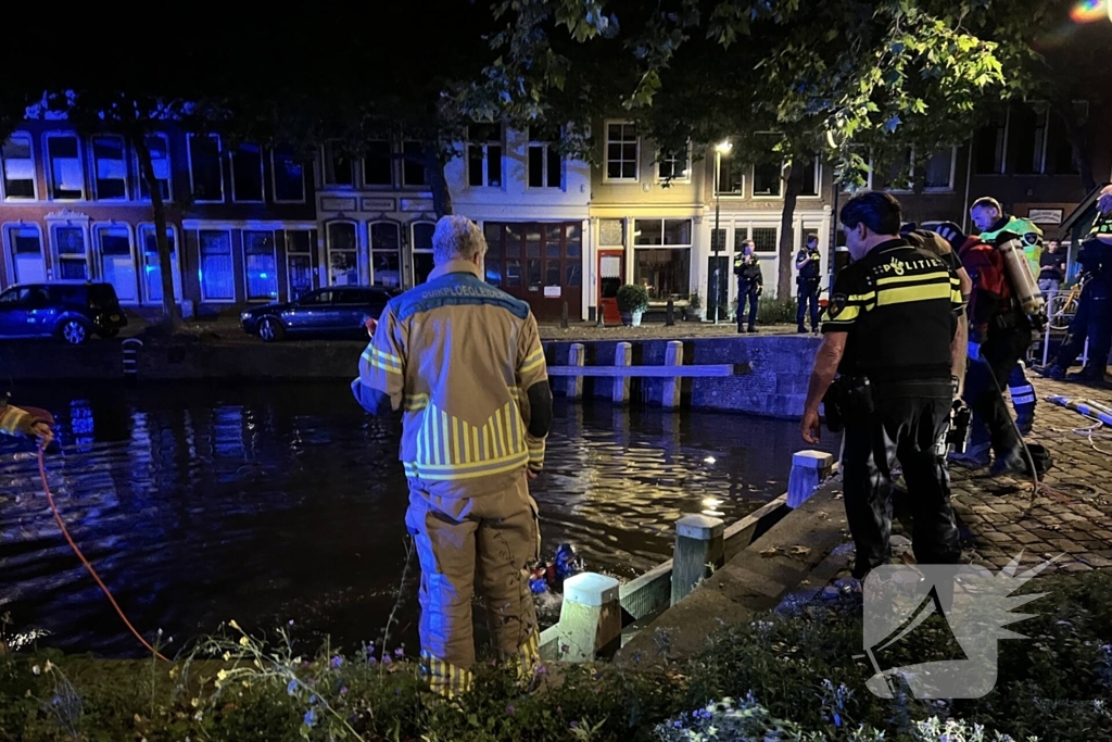 Drenkeling gered danzij oplettende bewoners