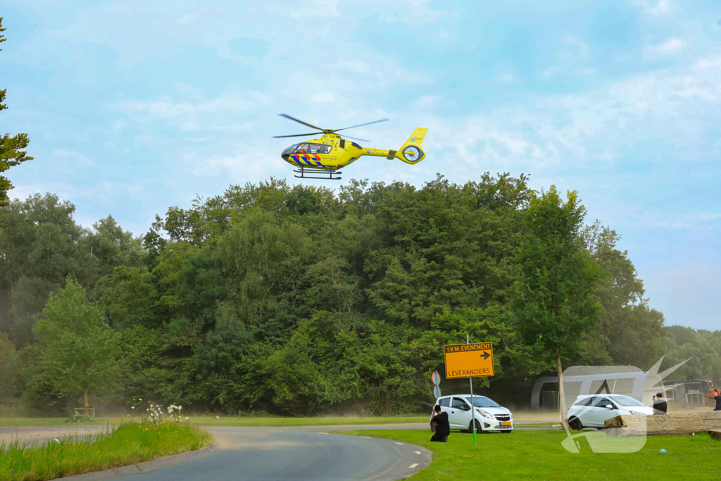 Motorrijder zwaargewond na ongeval