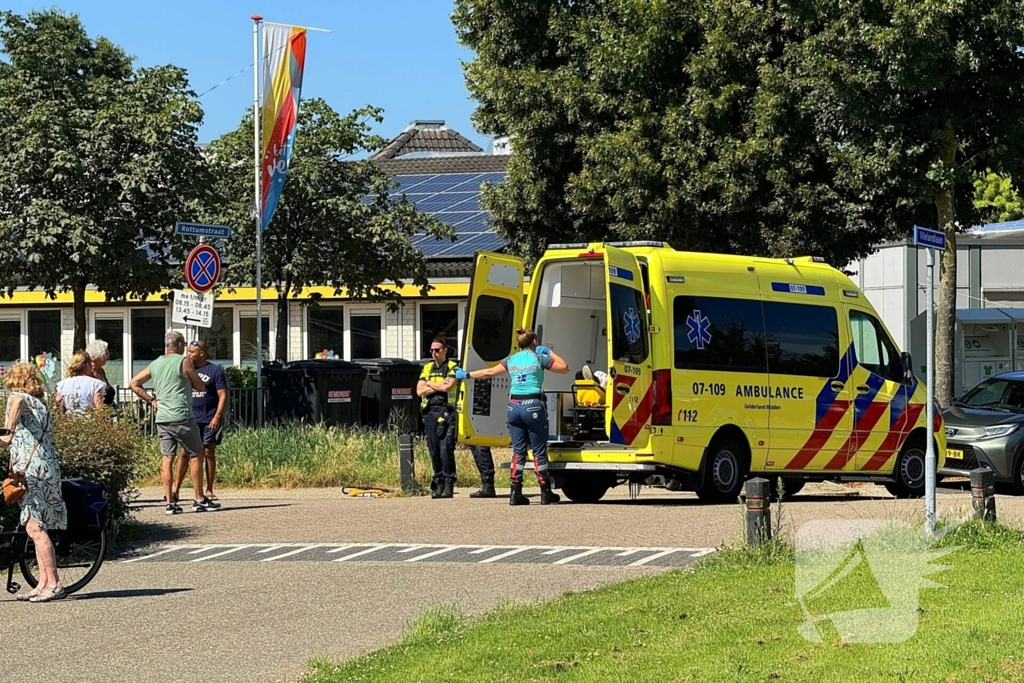 Persoon gewond bij ongeval