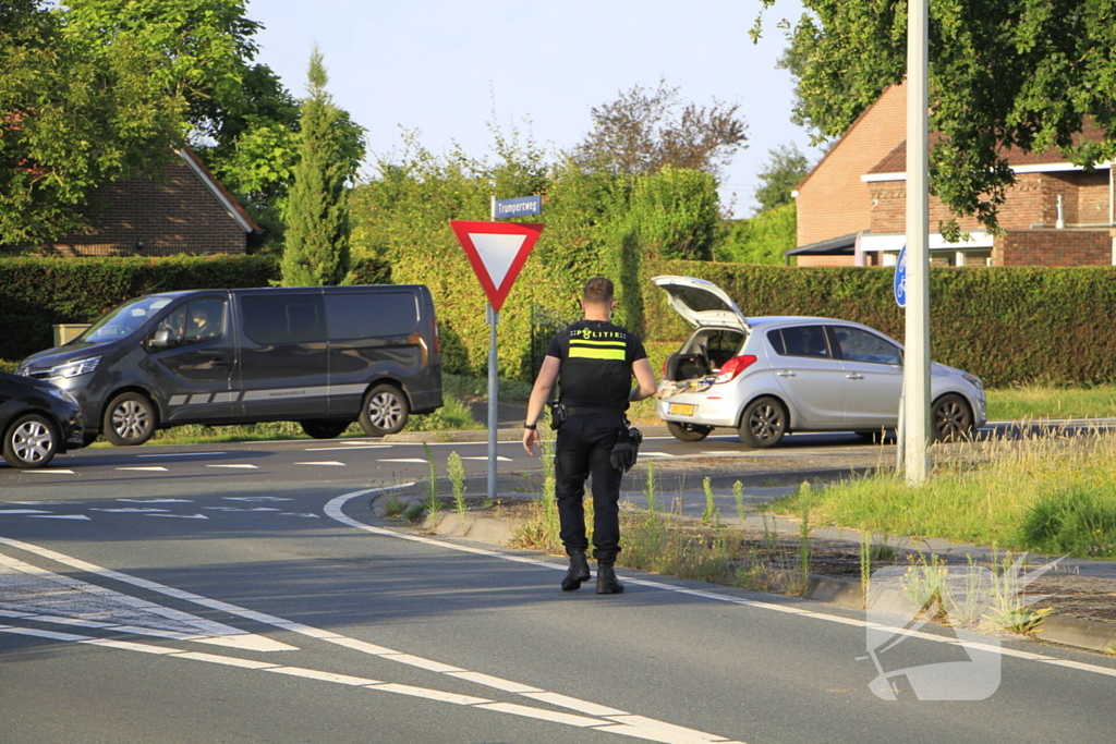 Politie neemt fatbike mee na botsing