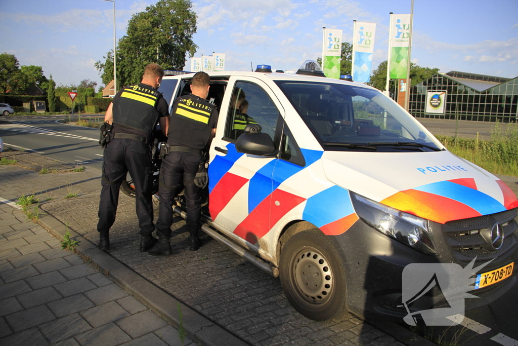 Politie neemt fatbike mee na botsing