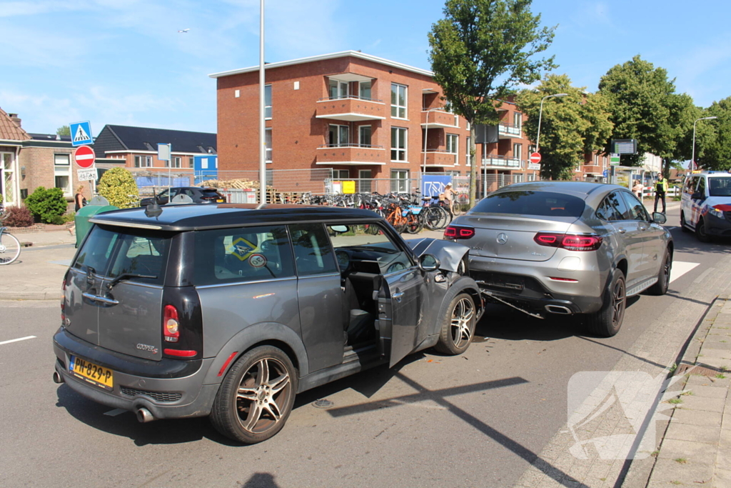 Flinke schade bij kop-staart botsing